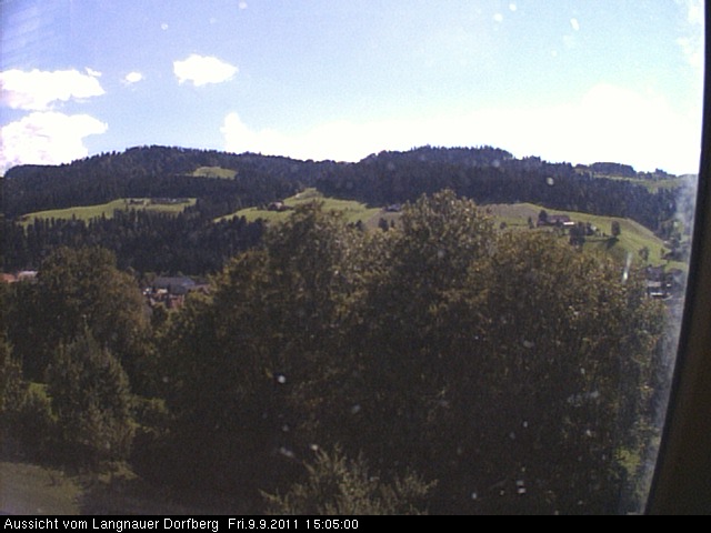 Webcam-Bild: Aussicht vom Dorfberg in Langnau 20110909-150500