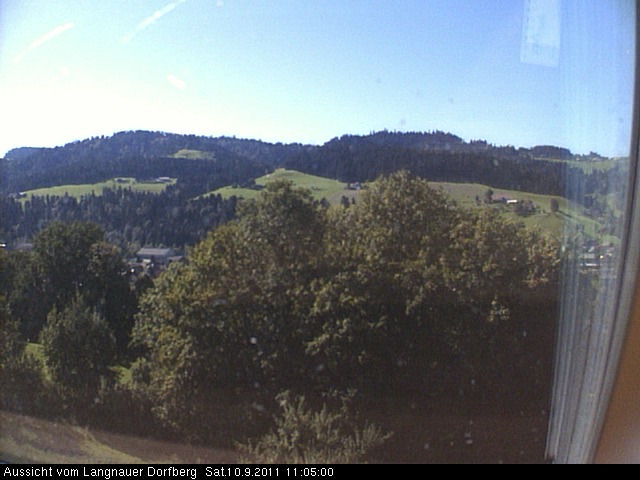 Webcam-Bild: Aussicht vom Dorfberg in Langnau 20110910-110500