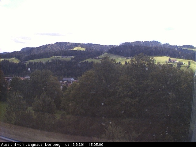Webcam-Bild: Aussicht vom Dorfberg in Langnau 20110913-150500