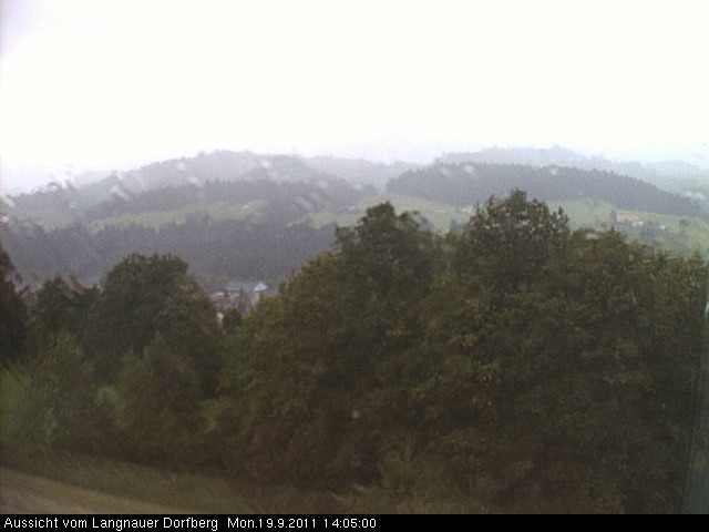 Webcam-Bild: Aussicht vom Dorfberg in Langnau 20110919-140500