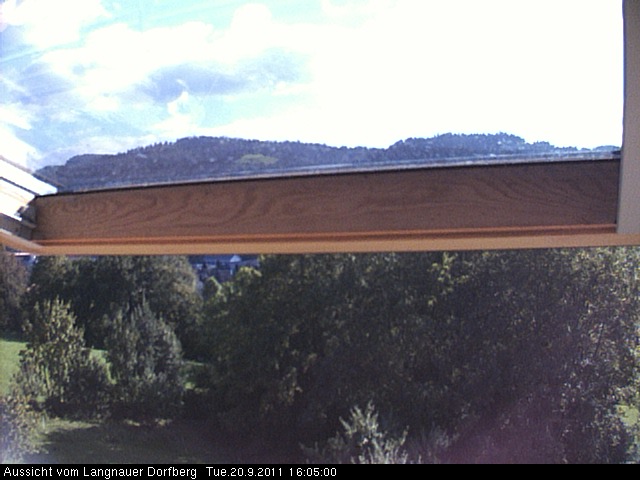 Webcam-Bild: Aussicht vom Dorfberg in Langnau 20110920-160500