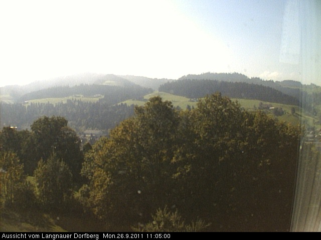 Webcam-Bild: Aussicht vom Dorfberg in Langnau 20110926-110500