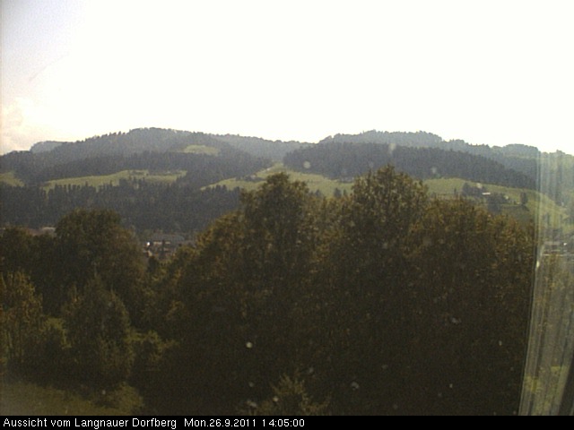 Webcam-Bild: Aussicht vom Dorfberg in Langnau 20110926-140500