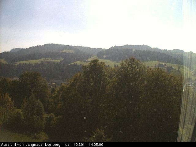 Webcam-Bild: Aussicht vom Dorfberg in Langnau 20111004-140500