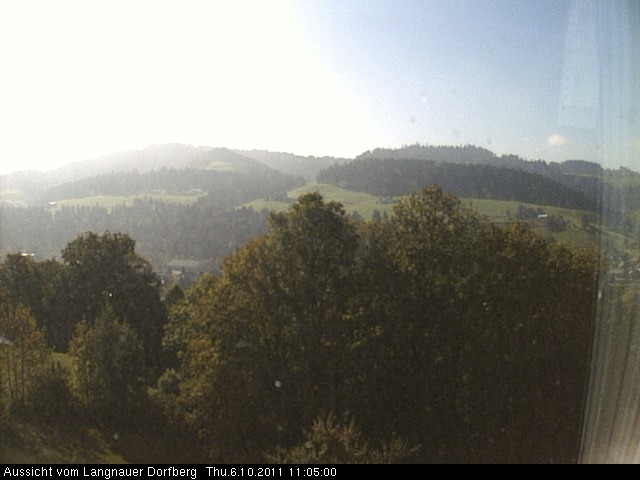 Webcam-Bild: Aussicht vom Dorfberg in Langnau 20111006-110500