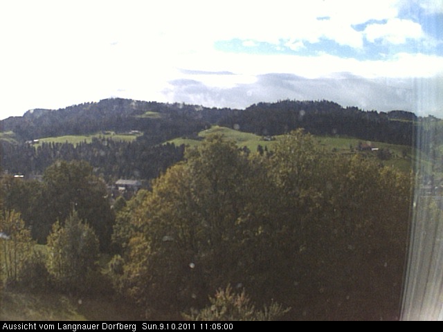Webcam-Bild: Aussicht vom Dorfberg in Langnau 20111009-110500