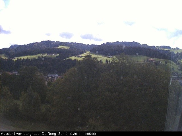 Webcam-Bild: Aussicht vom Dorfberg in Langnau 20111009-140500