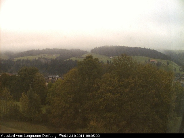 Webcam-Bild: Aussicht vom Dorfberg in Langnau 20111012-090500