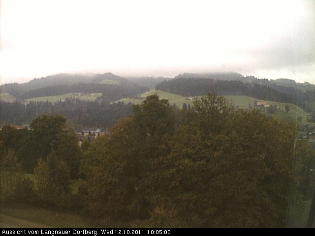 Webcam-Bild: Aussicht vom Dorfberg in Langnau 20111012-100500