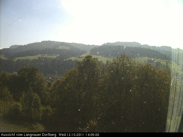 Webcam-Bild: Aussicht vom Dorfberg in Langnau 20111012-140500
