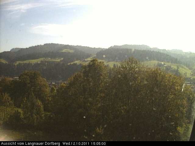 Webcam-Bild: Aussicht vom Dorfberg in Langnau 20111012-150500