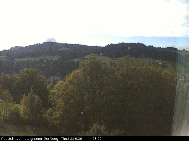 Webcam-Bild: Aussicht vom Dorfberg in Langnau 20111013-110500