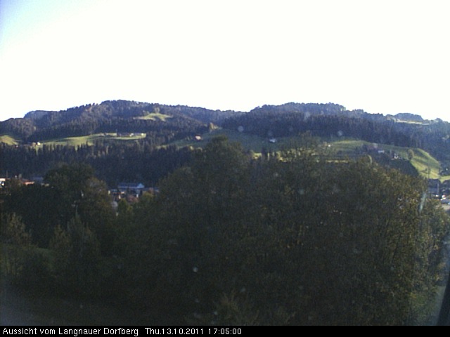 Webcam-Bild: Aussicht vom Dorfberg in Langnau 20111013-170500