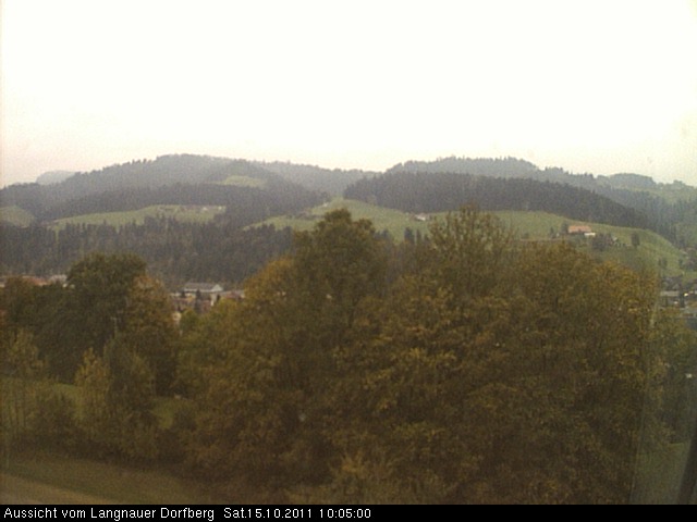 Webcam-Bild: Aussicht vom Dorfberg in Langnau 20111015-100500