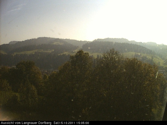Webcam-Bild: Aussicht vom Dorfberg in Langnau 20111015-150500