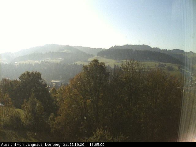 Webcam-Bild: Aussicht vom Dorfberg in Langnau 20111022-110500