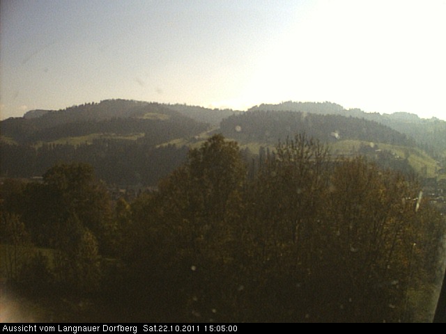 Webcam-Bild: Aussicht vom Dorfberg in Langnau 20111022-150500