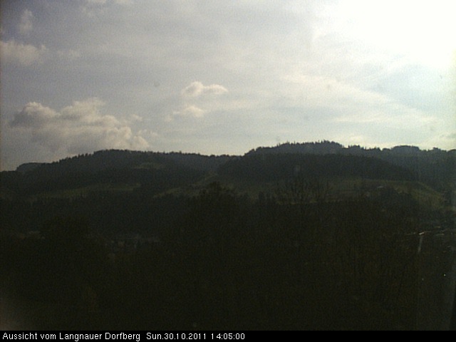 Webcam-Bild: Aussicht vom Dorfberg in Langnau 20111030-140500