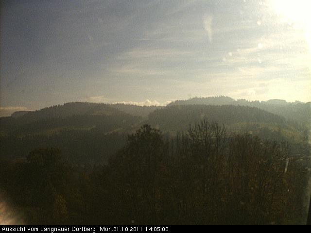 Webcam-Bild: Aussicht vom Dorfberg in Langnau 20111031-140500