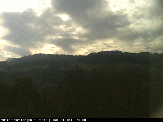 Webcam-Bild: Aussicht vom Dorfberg in Langnau 20111101-110500