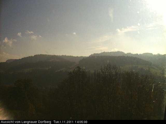 Webcam-Bild: Aussicht vom Dorfberg in Langnau 20111101-140500