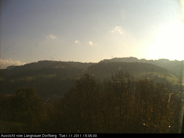 Webcam-Bild: Aussicht vom Dorfberg in Langnau 20111101-150500