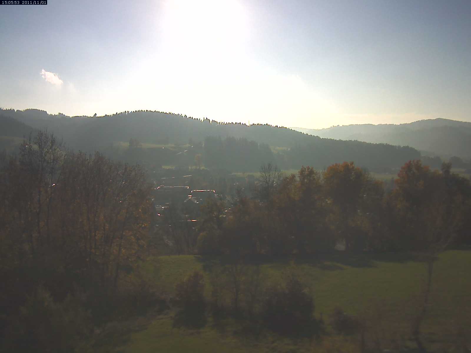 Webcam-Bild: Aussicht vom Dorfberg in Langnau 20111101-150600