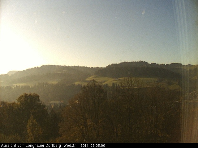 Webcam-Bild: Aussicht vom Dorfberg in Langnau 20111102-090500