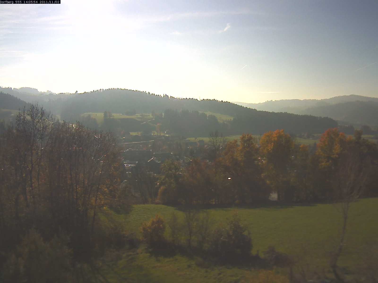 Webcam-Bild: Aussicht vom Dorfberg in Langnau 20111102-140600