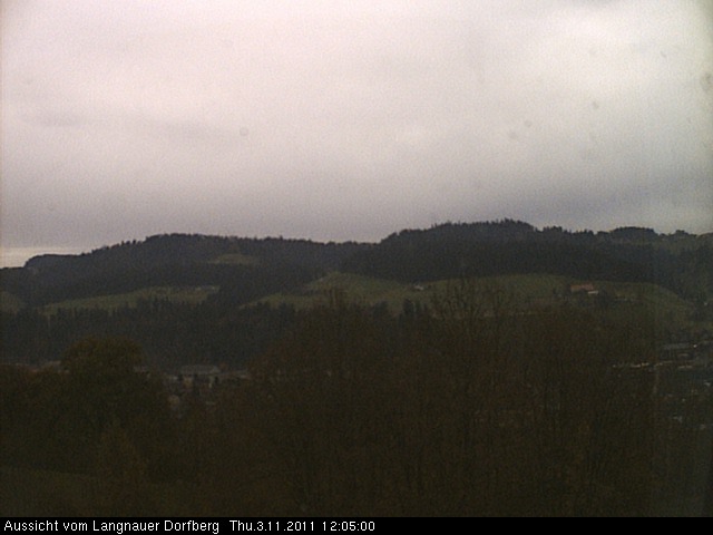 Webcam-Bild: Aussicht vom Dorfberg in Langnau 20111103-120500