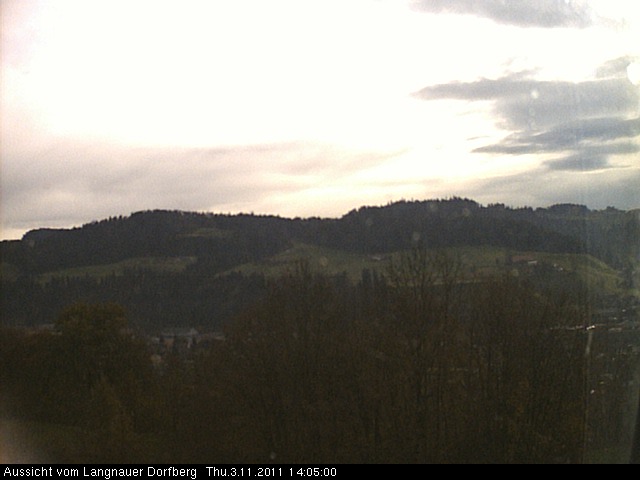 Webcam-Bild: Aussicht vom Dorfberg in Langnau 20111103-140500