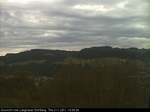 Webcam-Bild: Aussicht vom Dorfberg in Langnau 20111103-160500