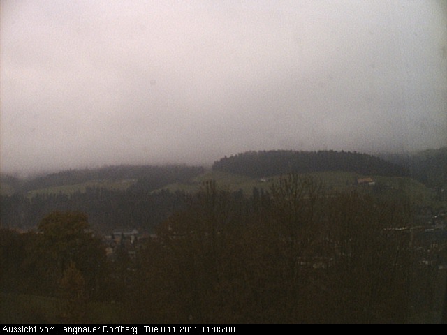 Webcam-Bild: Aussicht vom Dorfberg in Langnau 20111108-110500