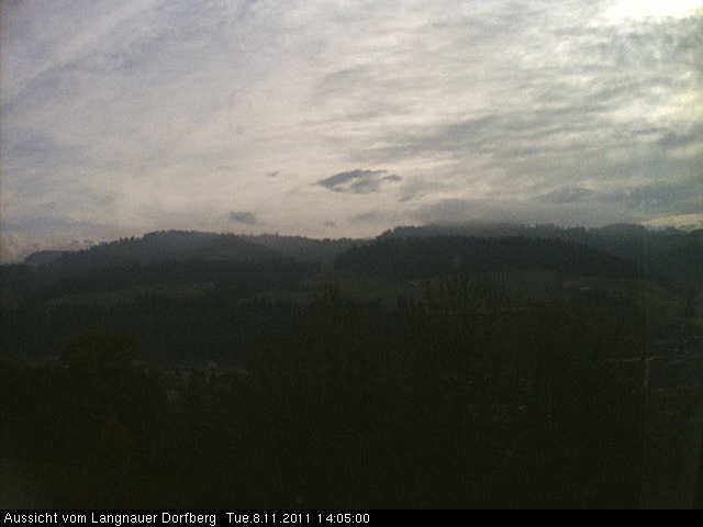 Webcam-Bild: Aussicht vom Dorfberg in Langnau 20111108-140500