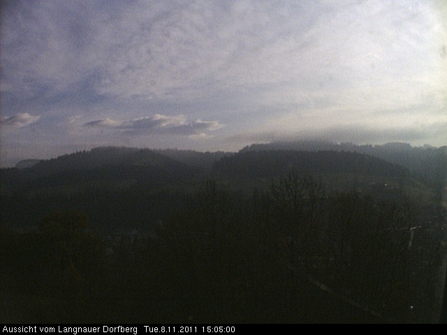 Webcam-Bild: Aussicht vom Dorfberg in Langnau 20111108-150500