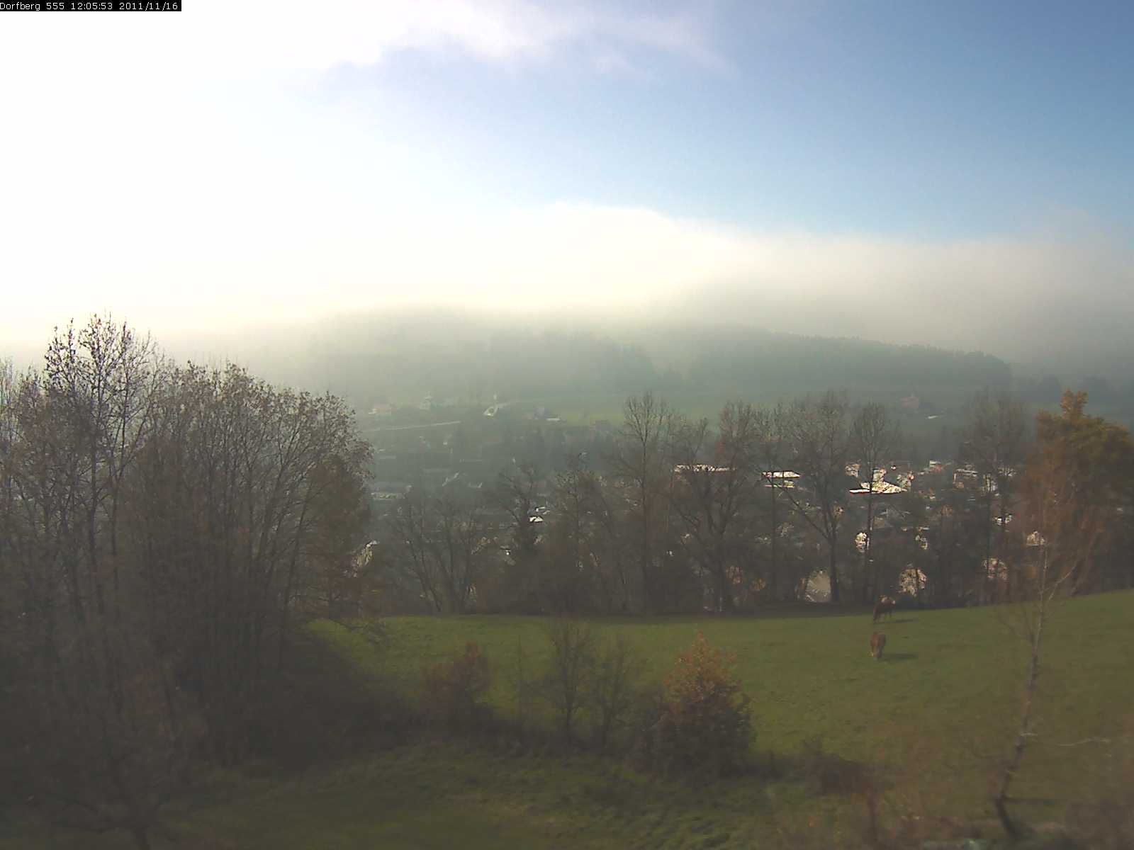 Webcam-Bild: Aussicht vom Dorfberg in Langnau 20111116-120600