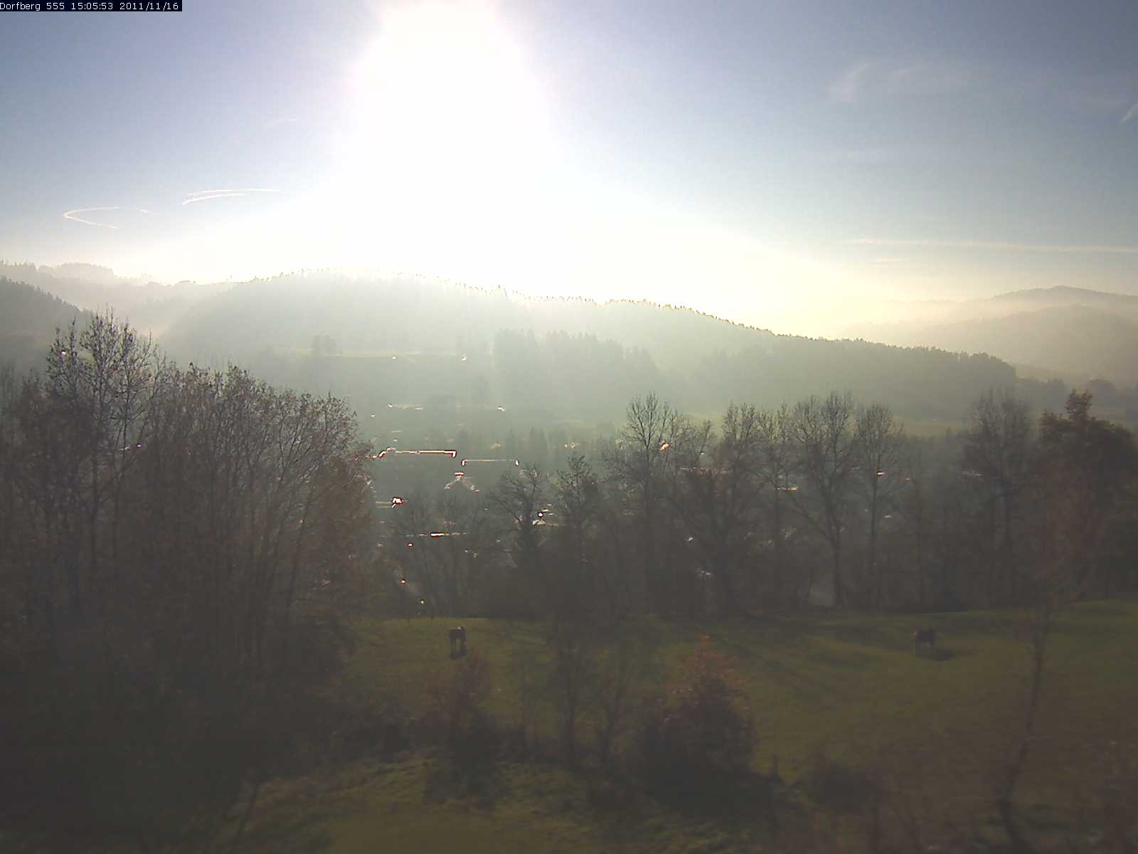 Webcam-Bild: Aussicht vom Dorfberg in Langnau 20111116-150600