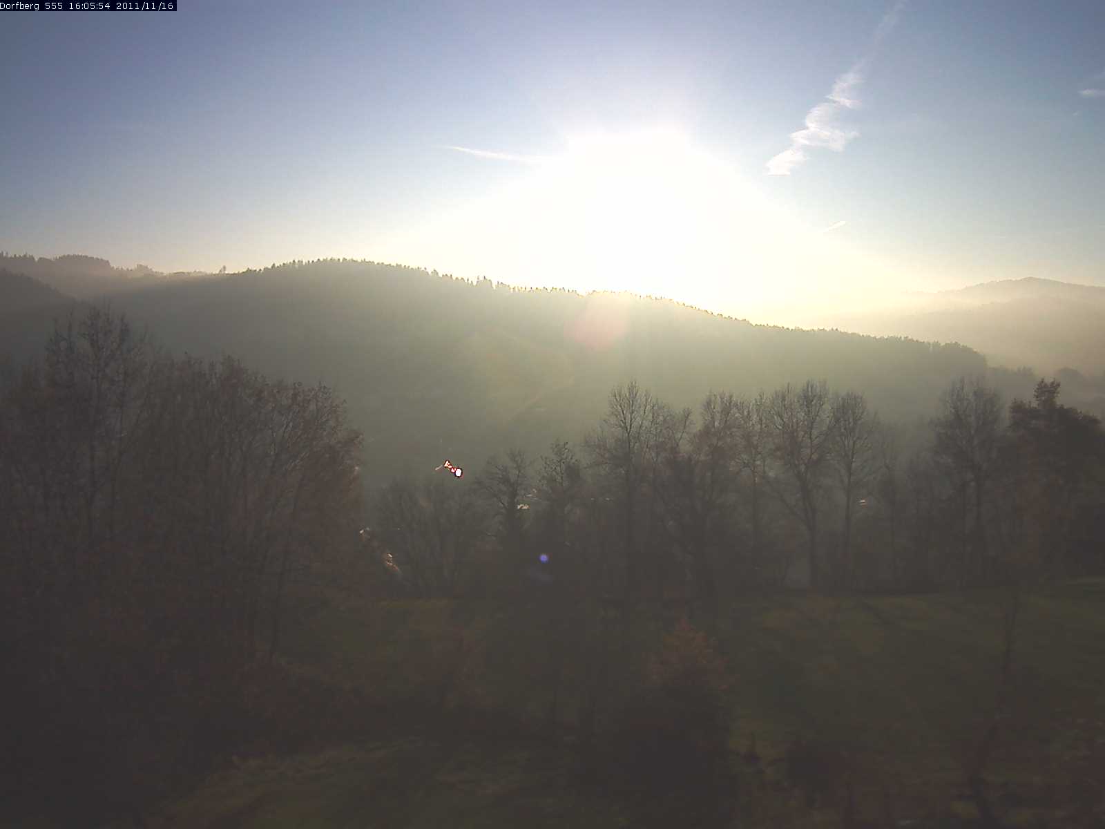 Webcam-Bild: Aussicht vom Dorfberg in Langnau 20111116-160600