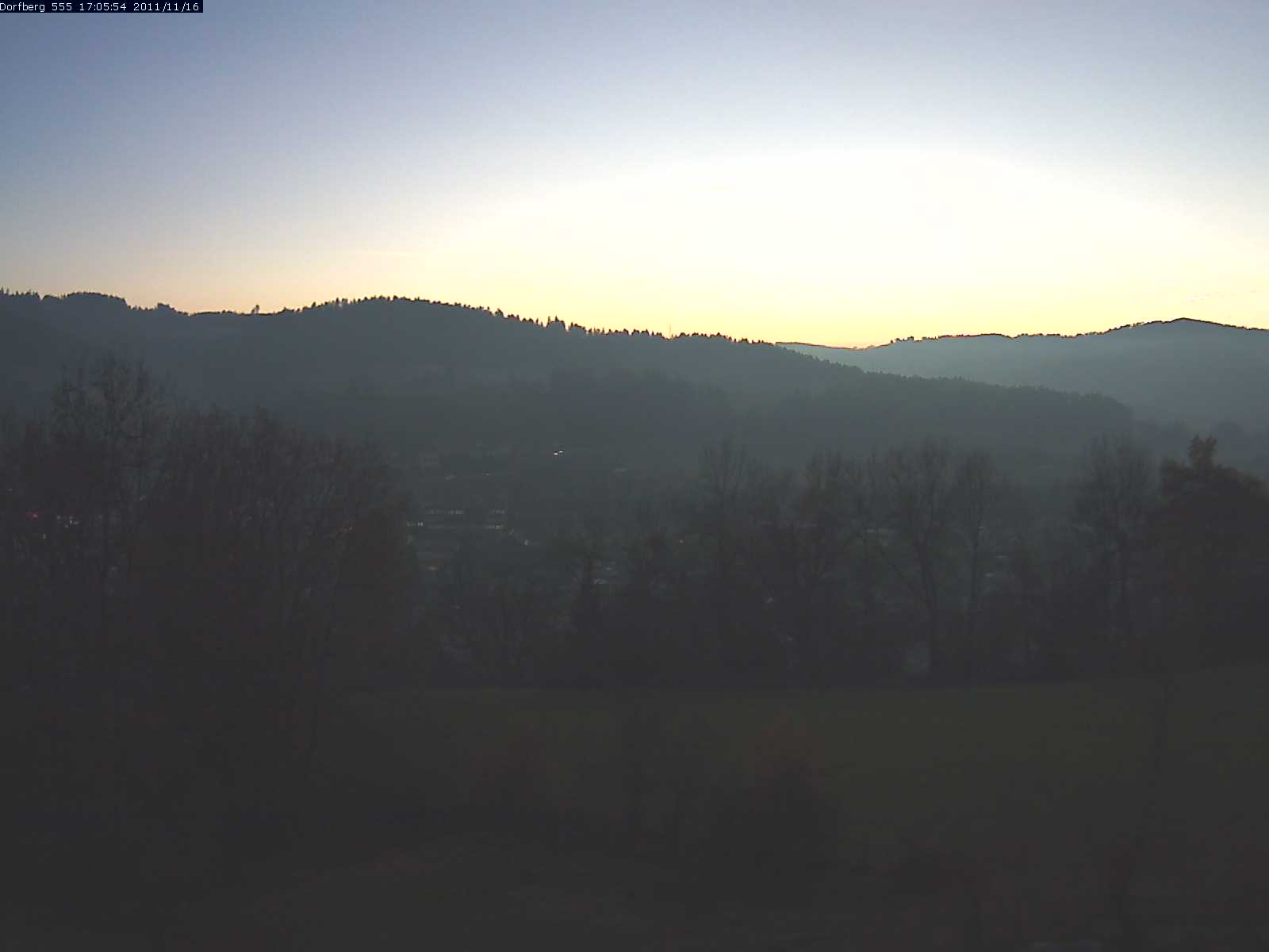 Webcam-Bild: Aussicht vom Dorfberg in Langnau 20111116-170600