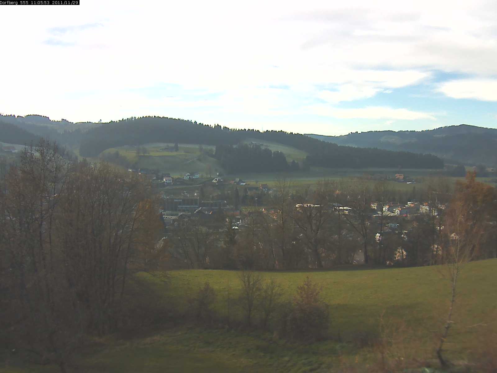 Webcam-Bild: Aussicht vom Dorfberg in Langnau 20111129-110600