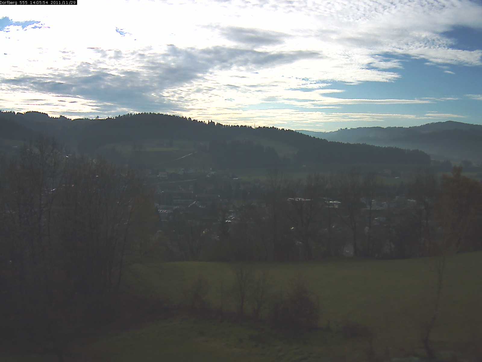 Webcam-Bild: Aussicht vom Dorfberg in Langnau 20111129-140600