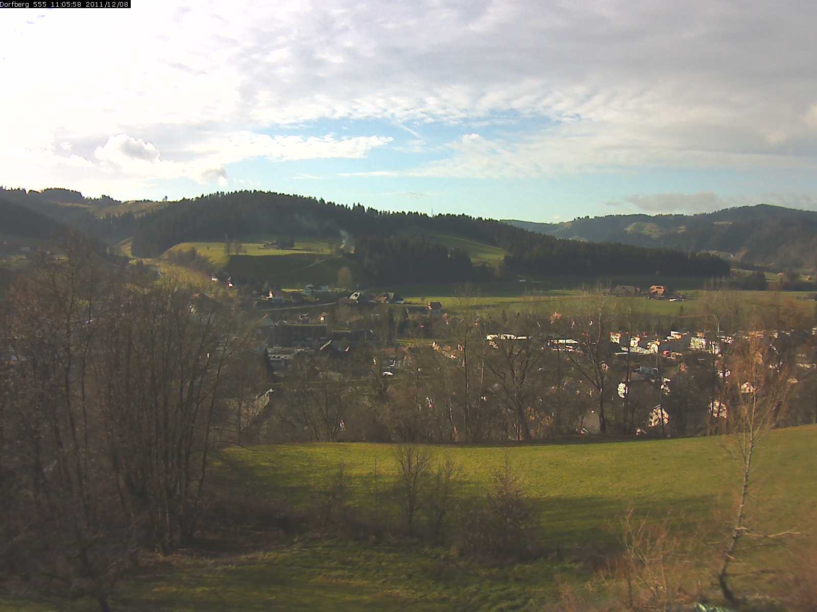 Webcam-Bild: Aussicht vom Dorfberg in Langnau 20111208-110600