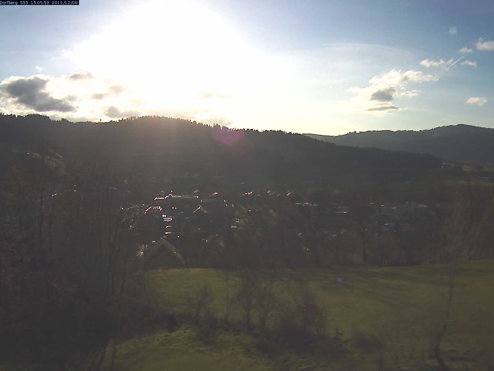 Webcam-Bild: Aussicht vom Dorfberg in Langnau 20111208-150600