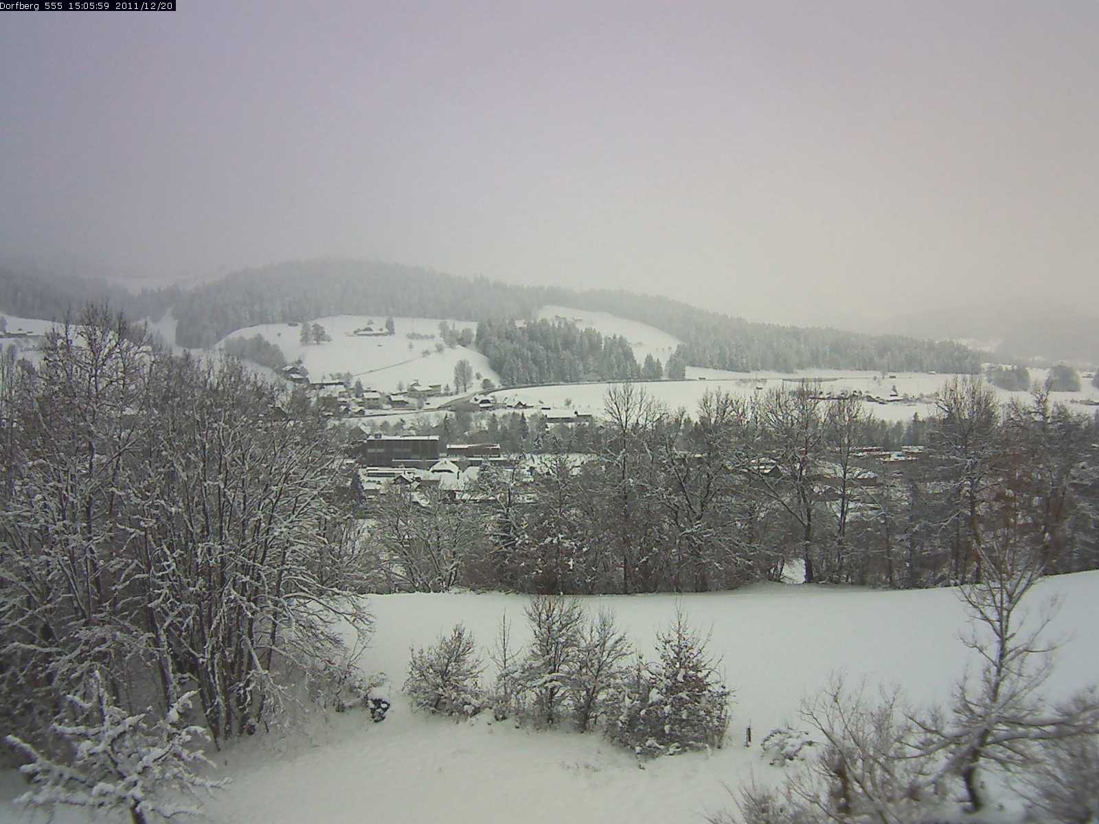Webcam-Bild: Aussicht vom Dorfberg in Langnau 20111220-150600