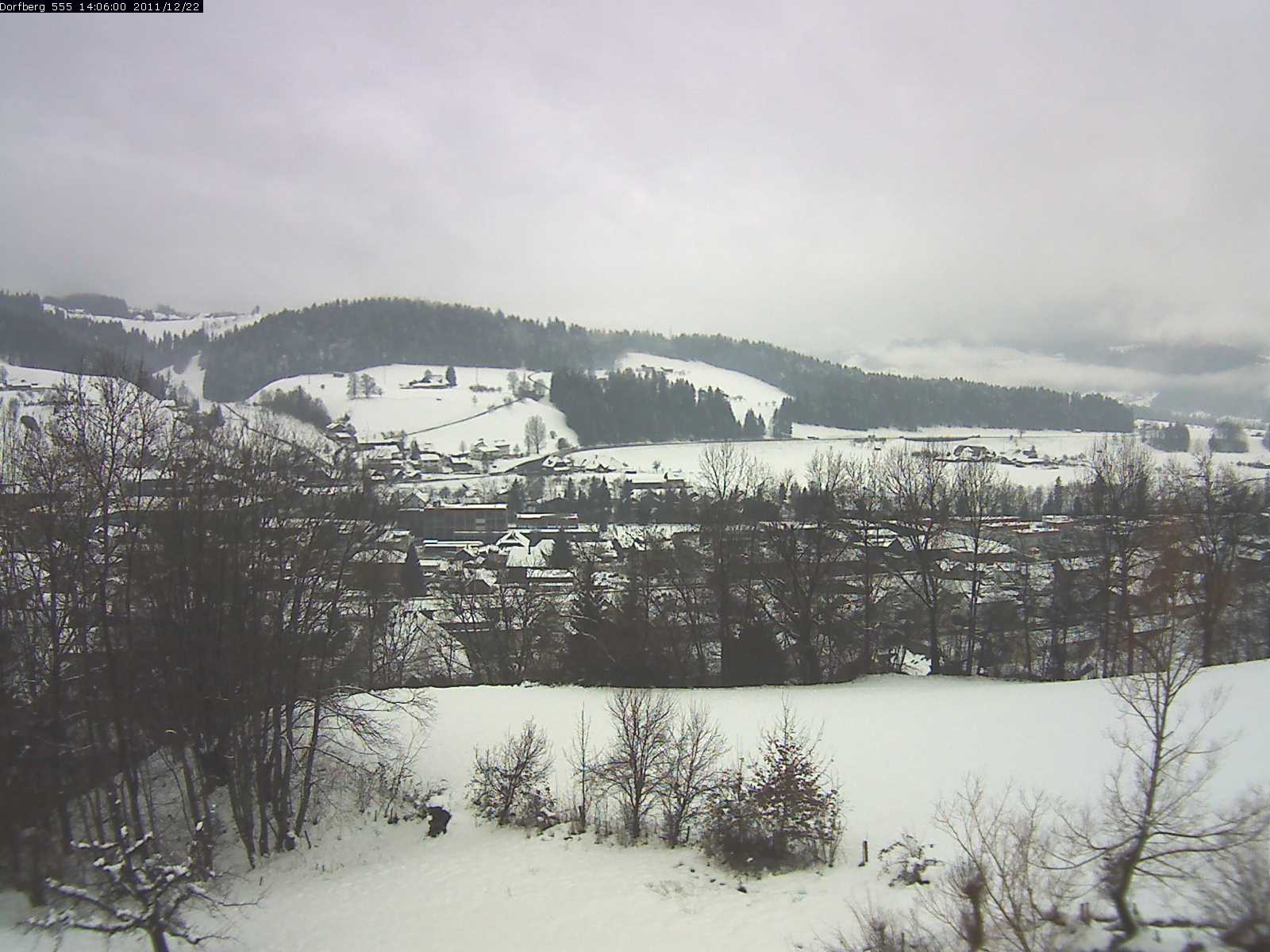 Webcam-Bild: Aussicht vom Dorfberg in Langnau 20111222-140600