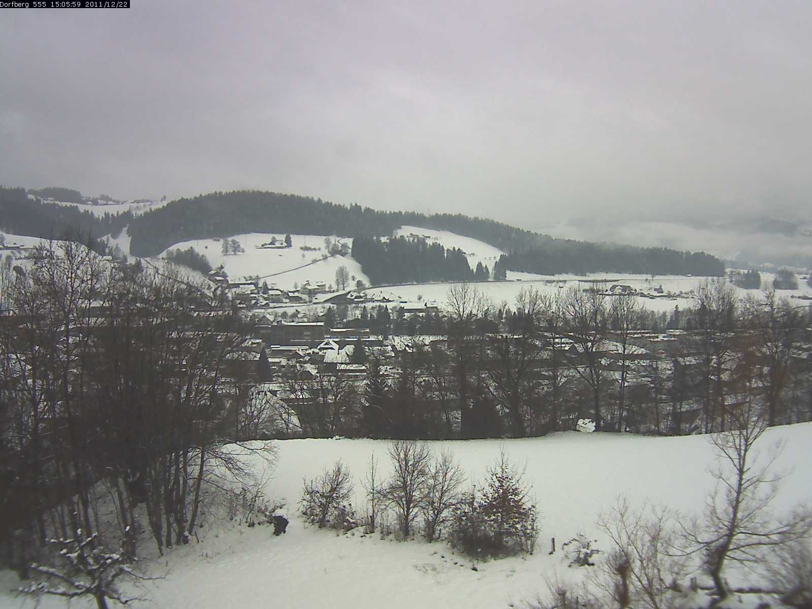 Webcam-Bild: Aussicht vom Dorfberg in Langnau 20111222-150600