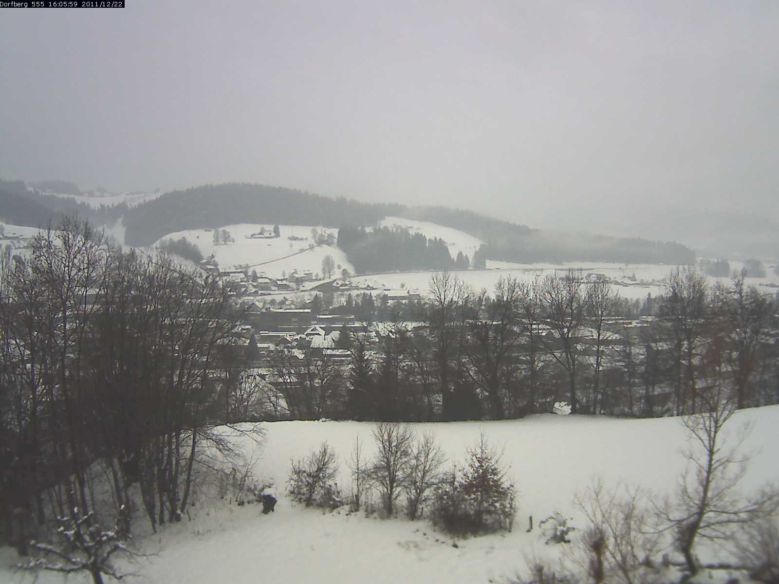Webcam-Bild: Aussicht vom Dorfberg in Langnau 20111222-160600