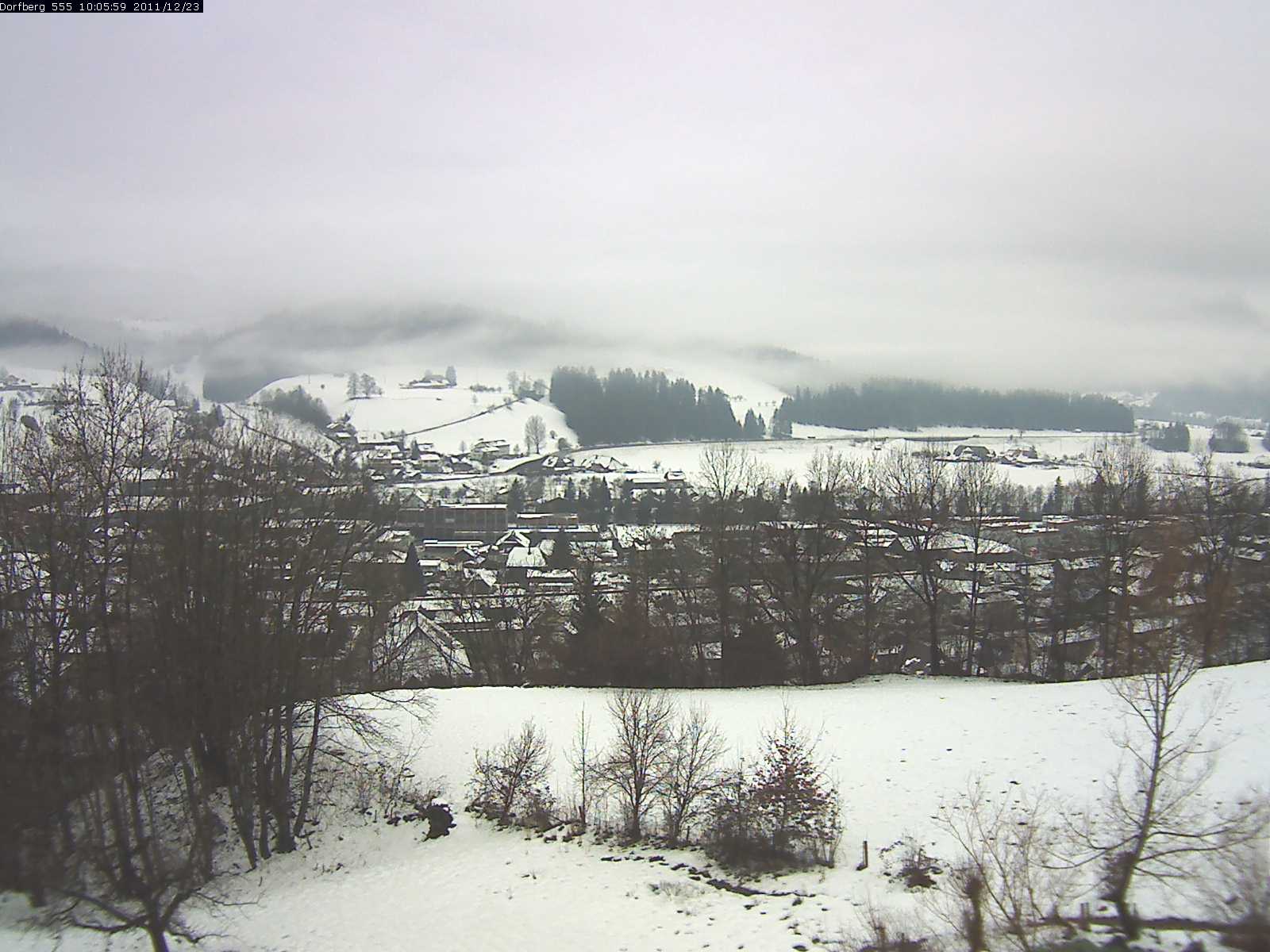 Webcam-Bild: Aussicht vom Dorfberg in Langnau 20111223-100600