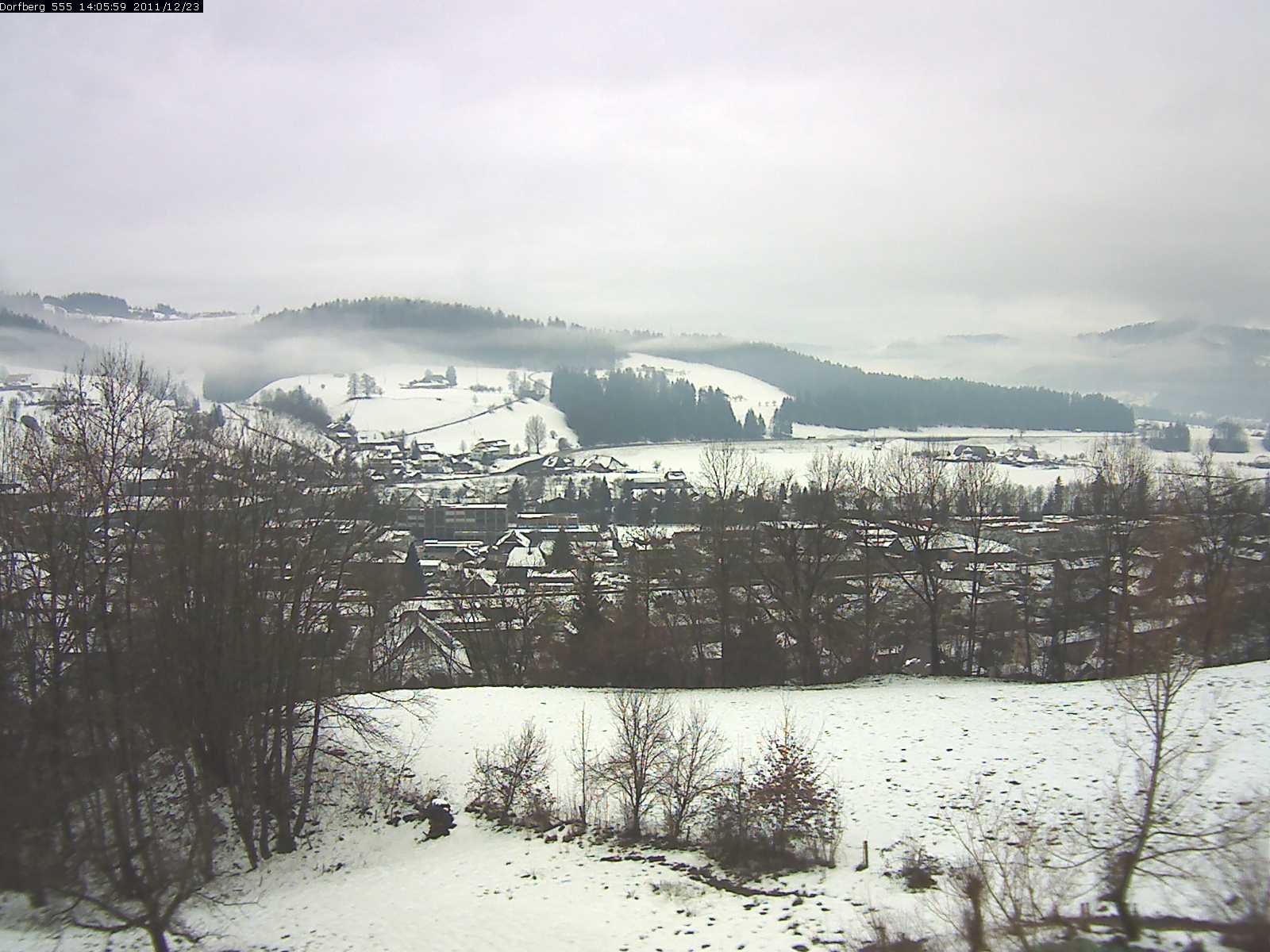 Webcam-Bild: Aussicht vom Dorfberg in Langnau 20111223-140600