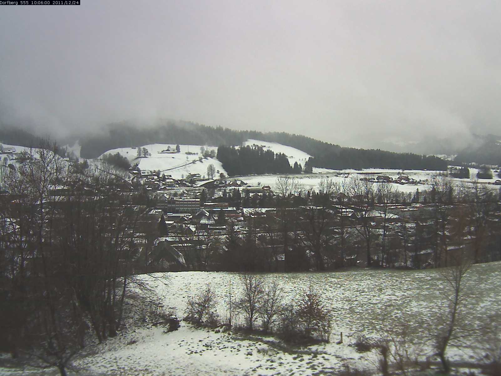 Webcam-Bild: Aussicht vom Dorfberg in Langnau 20111224-100600